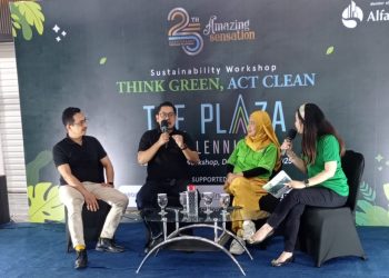 The Plaza Millennium Tumbuhkan Budaya Sustainability,  Gelar Workshop Think Green, Act Clean