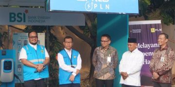BSI & PLN Hadirkan SPKLU Berbasis Masjid di Medan, Dorong Konsep ‘Green Mosque