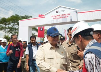 Presiden RI Prabowo Tinjau Kesiapan Hunian Sementara Untuk Korban Bencana di Aceh Tamiang, Hutama Karya Ikut Berkontribusi