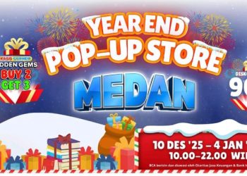 Big Bad Wolf Books Pop-Up Store di DeliPark Mall Medan