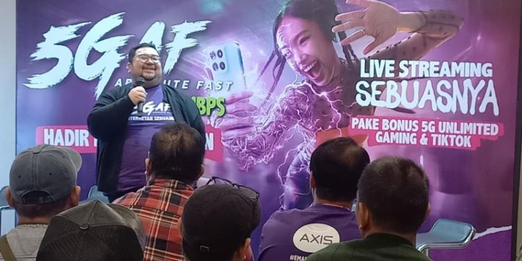 XLSMART Perkuat Koneksi Internet Sangat Cepat, AXIS 5G AF Resmi Hadir di Kota Medan, Binjai, dan Deli Serdang
