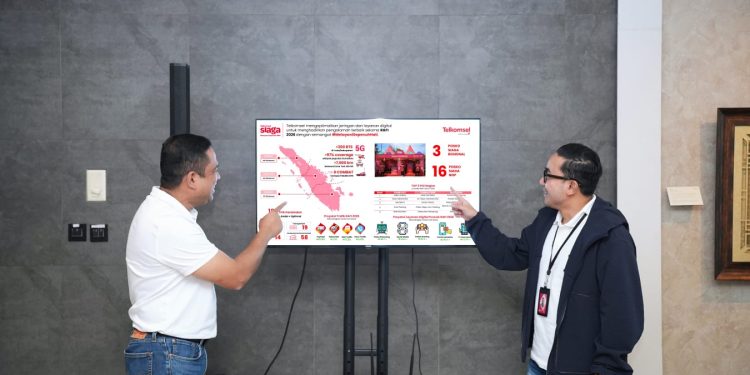 Telkomsel Siaga Setiap Saat di Ramadan Sepenuh Hati, 8 Posko  Layanan Telkomsel Siaga Disiapkan di Sumatera