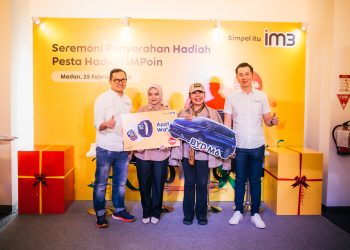 IM3 Serahkan Grand Prize BYD M6 Untuk Pemenang IMPoin Pesta Hadiah 2025 di Medan