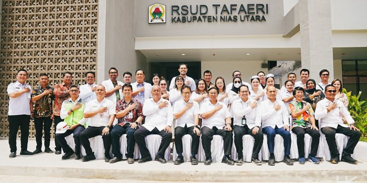 Masuki Tahap Penyelesaian, Hutama Karya Akselerasi Pembangunan RSUD Tafaeri di Nias Utara Sumut