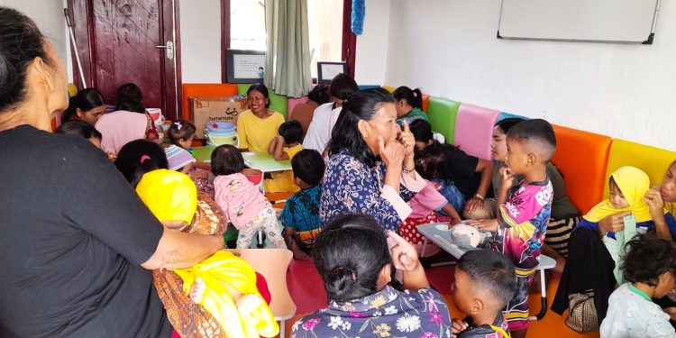 Tanoto : Pentingnya Ketrampilan Pengasuhan dan Stimulai Anak Usia Dini Dalam Layanan Posyandu Untuk Dukung Generasi Emas Indonesia