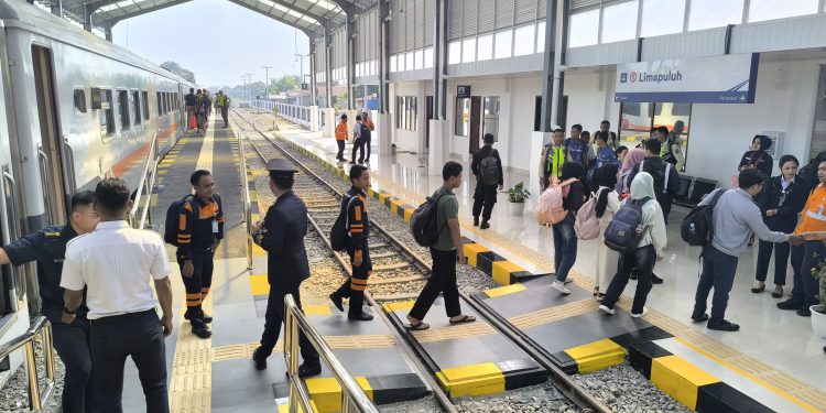 Arus Balik Libur Sekolah, 14 Perjalanan KA di Sumut Terjual Hingga 100 Persen