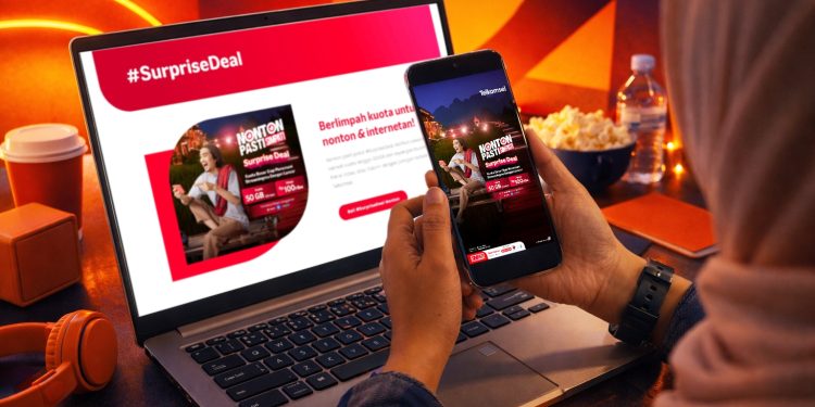 Surprise Deal, SIMPATI Bikin Nonton Makin Gas dengan Kuota Berlimpah
