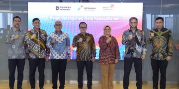 Telkom – PGN Dorong Ekosistem Green Digital Infrastructure Terintegrasi Bersama Mitra Global