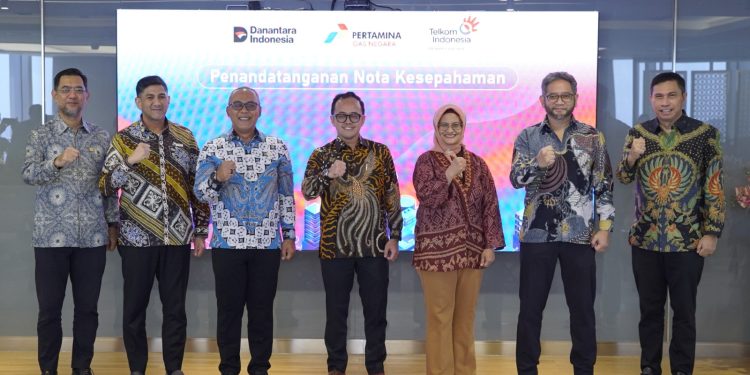 Telkom – PGN Dorong Ekosistem Green Digital Infrastructure Terintegrasi Bersama Mitra Global