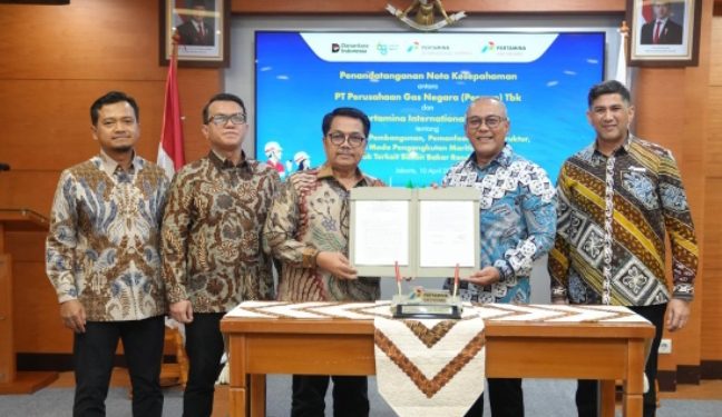 PIS & PGN Bersinergi Siapkan Ekosistem Maritim Energi Rendah Karbon