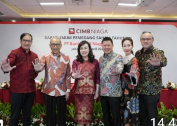 RUPST CIMB Niaga Setujui Laporan Tahunan dan Laporan Keuangan Konsolidasian Tahun Buku 2025, Penggunaan Laba Bersih Didistribusikan Sebagai Dividen Tunai Setinggi -Tingginya 60%