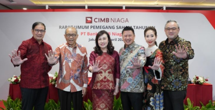 RUPST CIMB Niaga Setujui Laporan Tahunan dan Laporan Keuangan Konsolidasian Tahun Buku 2025, Penggunaan Laba Bersih Didistribusikan Sebagai Dividen Tunai Setinggi -Tingginya 60%