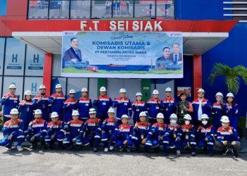 Pertamina Patra Niaga Sumbagut Perkuat Keandalan Distribusi Energi, Komisaris Utama Tinjau FT Sei Siak