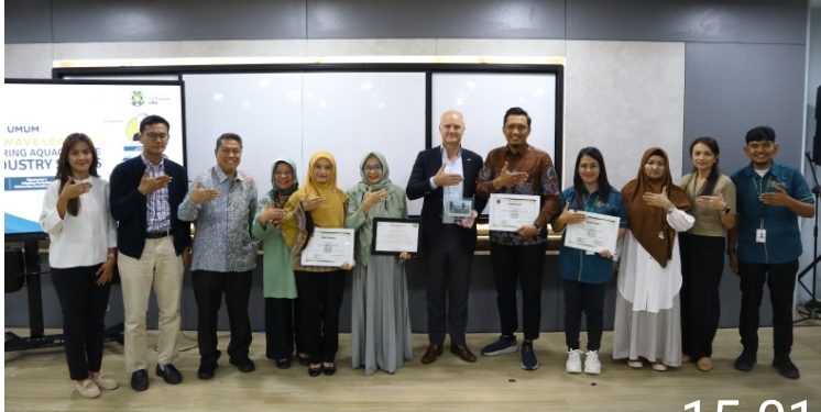 Regal Springs Indonesia – Fakultas Pertanian USU Perkuat Kolaborasi melalui Kuliah Umum Kepemimpinan di Industri Akuakultur