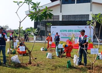 Hutama Karya Tanam 17.000 Pohon di Koridor Jalan Tol Trans Sumatera, Bukti Kepedulian Lingkungan