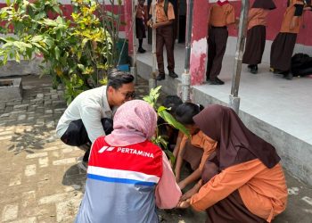 Pertamina Patra Niaga Regional Sumbagut Gelar Edukasi Lingkungan di UPT SDN 065009, Komitmen Wujudkan Sekolah Hijau