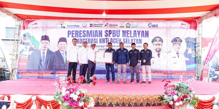 Pertamina Patra Niaga Regional Sumbagut Resmikan SPBU Nelayan 18.237.014 di Aceh Selatan, Permudah Akses BBM dan Dukung Produktivitas Nelayan