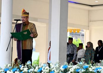Gubernur Sumut Bobby Nasution Minta Gaji Guru Tiap Tahun Dinaikkan dan Penguatan Fasilitas Pendidikan