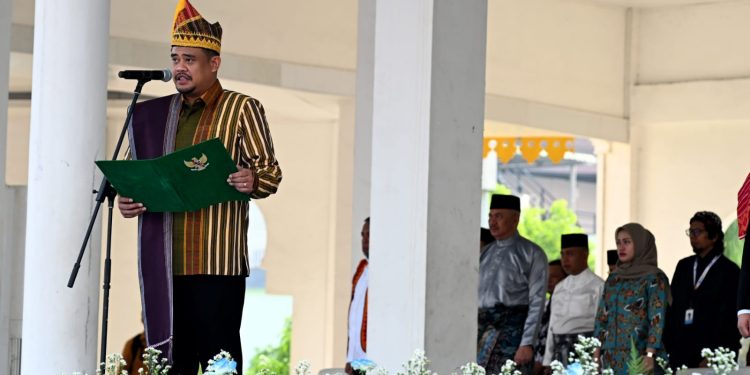 Gubernur Sumut Bobby Nasution Minta Gaji Guru Tiap Tahun Dinaikkan dan Penguatan Fasilitas Pendidikan