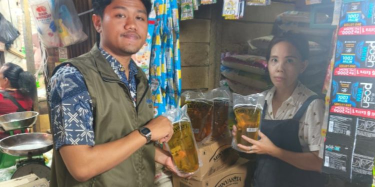 Bulog Pematang Siantar Gandeng Disperindag Cek ketersediaan dan Harga MinyaKita di Pasar, Stok Aman