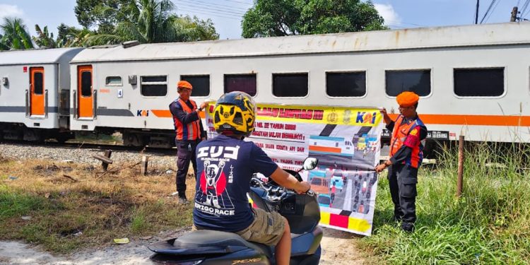 KAI Divre I Sumut Prioritaskan Penataan Perlintasan Sebidang Untuk Keselamatan Bersama