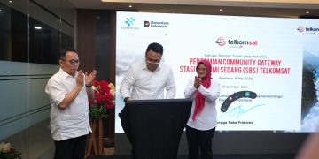 TelkomGroup Resmikan Community Gateway di Stasiun Bumi Sedang Wamena Papua