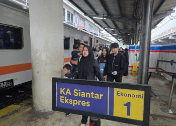KA Siantar Ekspres Sudah Layani 6.473 Pelanggan di Libur Kenaikan Yesus Kristus