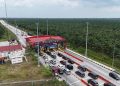 Trafik Jalan Tol Kuala Tanjung – Tebing Tinggi – Parapat Naik 19,65 Persen Pada Libur Panjang