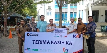 KAI Divre I Sumut Salurkan Hewan Kurban ke Aceh Tamiang, Wujud Kepedulian PascaBanjir