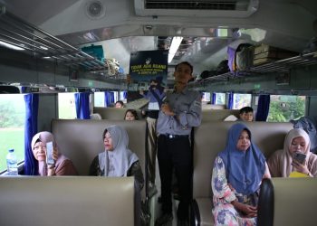 KAI Sumut – Railfans Sosialisasikan Pencegahan Pelecehan Seksual di Kereta Api
