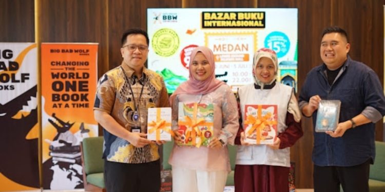 Big Bad Wolf Books Kembali Menyasar Kota Medan 22 Juni – 5 Juli, Tawarkan Lebih Satu Juta Buku Internasional Berkualitas