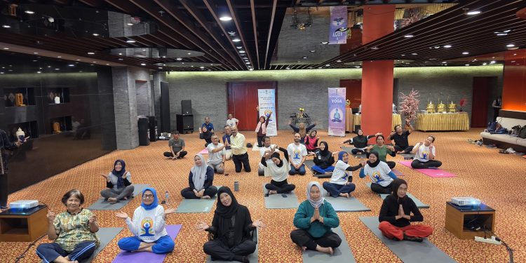 Konsulat Jenderal India untuk Sumatra Gelar Yoga di 10 Provinsi, Dimulai dengan Yoga For Media di Medan