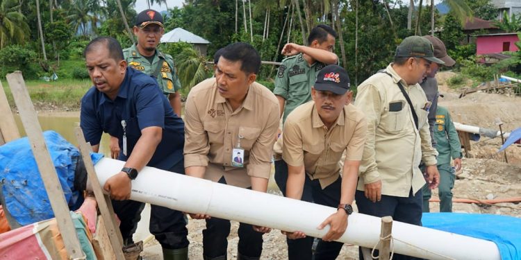 Tim Terpadu Tindak Tegas Pertambangan Emas Tanpa Izin di Kotanopan Mandailing Natal Sumut