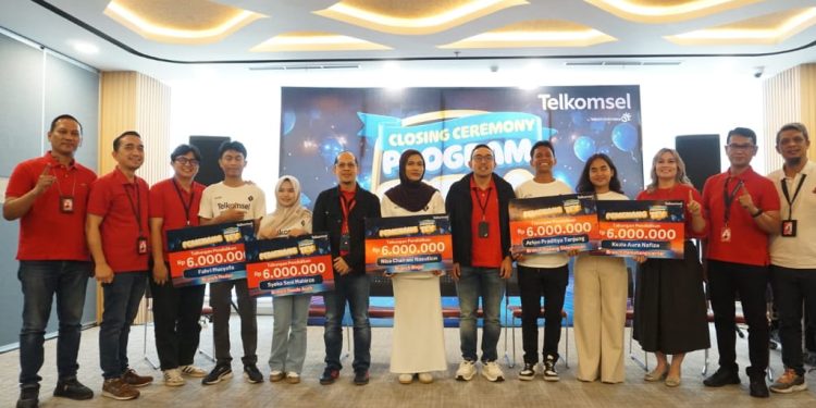 Siswa Asal Sumut dan Aceh Raih Beasiswa Kuliah dari Telkomsel Edupreneur Youth