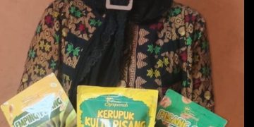 Dari Kulit Pisang, Syahri Hasilkan Uang, Paviliun Pemkab Asahan Sumut Perkenalkan Produk UMKM di PRSU