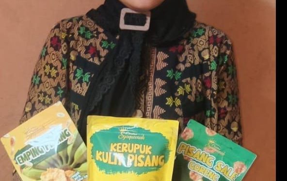 Dari Kulit Pisang, Syahri Hasilkan Uang, Paviliun Pemkab Asahan Sumut Perkenalkan Produk UMKM di PRSU