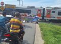 KAI Bandara Gelar Sosialisasi Keselamatan di Perlintasan Sebidang Medan–Binjai Untuk Tingkatkan Kesadaran Masyarakat