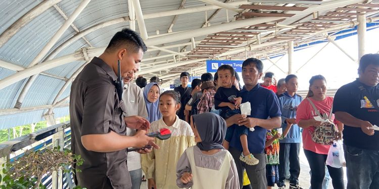 KA Srilelawangsa Relasi Medan–Lubuk Pakam Sumut Layani 11.586 Penumpang Sejak Dioperasiksn Mulai Juli 2026