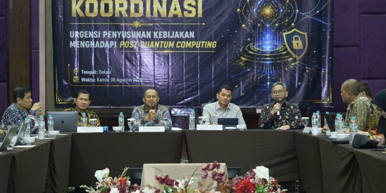Kemenko Polkam, BSSN, dan Telkom Perkuat Kolaborasi Nasional Hadapi Ancaman Era Komputasi Kuantum