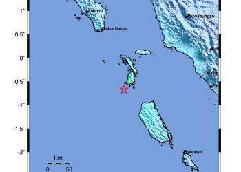 Gempa M 6.1 Guncang Perairan Nias Selatan Sumut, Tidak Berpotensi Tsunami