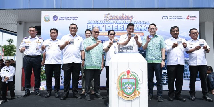 BRT Mebidang Diresmikan, Dorong Integrasi Transportasi Publik Medan-Binjai-Deliserdang