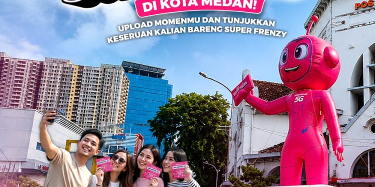 GIANT BALON SUPER FRENZY SMARTFREN! 🎈🔥