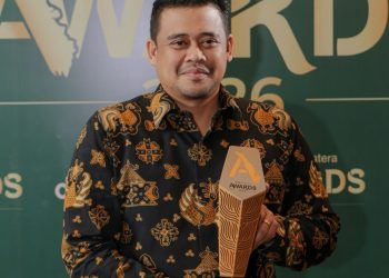 Pemprov Sumut Raih Anugerah Program Inovasi Pembangunan Terpuji Kategori Percepatan Layanan Dasar dan Pemerataan Pembangunan Daerah.