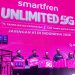 XLSMART Perkuat Jaringan 5G di Medan, Binjai dan Deli Serdang, Luncurkan Unlimited 5G Smartfren