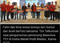 Fahri, Anak Pengemudi Ojek Online Merajut Kembali Impian Kuliah di USU Lewat Telkomsel Edupreneur Youth