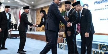 Gubernur Sumut Lantik Kepala Dinas Kebudayaan Pariwisata dan Ekonomi Kreatif, Kepala Biro Umum dan Kepala Biro Perekonomian