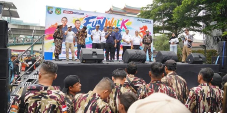 Peringati HUT Ke-48 GM FKPPI , Wali Kota Medan Rico Waaa Ajak Pemuda Bentengi Diri dari Narkoba dan Judi Online