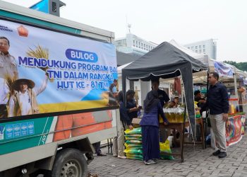 Bulog Sumut Pasok Beras SPHP dan Minyakita di Bazar HUT ke-81 TNI