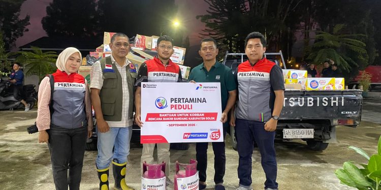 Pertamina Patra Niaga Gerak Cepat, Salurkan Bantuan Masyarakat Terdampak Banjir Bandang “Galodo” di Solok Sumatera Barat