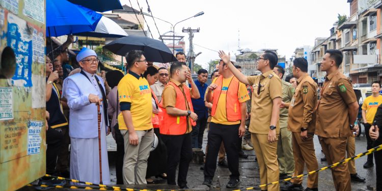 Wali Kota Rico Waas Bangun Ekosistem Baru di Pasar Petisah untuk Bangkitkan Pasar Legendaris Medan, Pembangunan Dilakukan PUD Pasar dan Investor